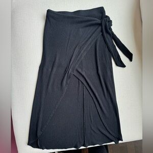 Reformation Midi Wrap Skirt